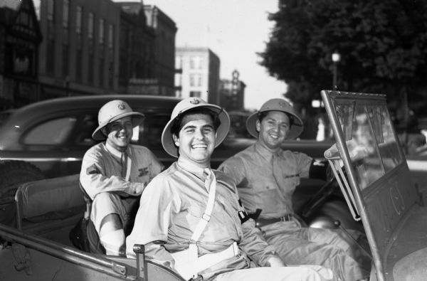 V-J Day celebrations in Madison, 1945